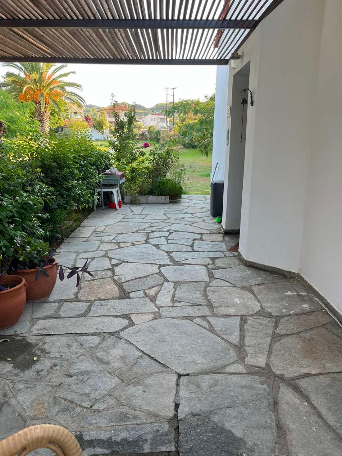 Andromeda Shell House Villa Pefkochori Buitenkant foto